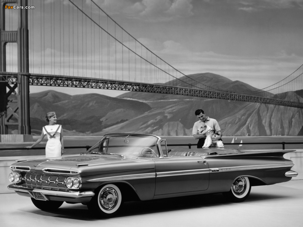 Chevrolet Impala Convertible 1959 images (1024 x 768)