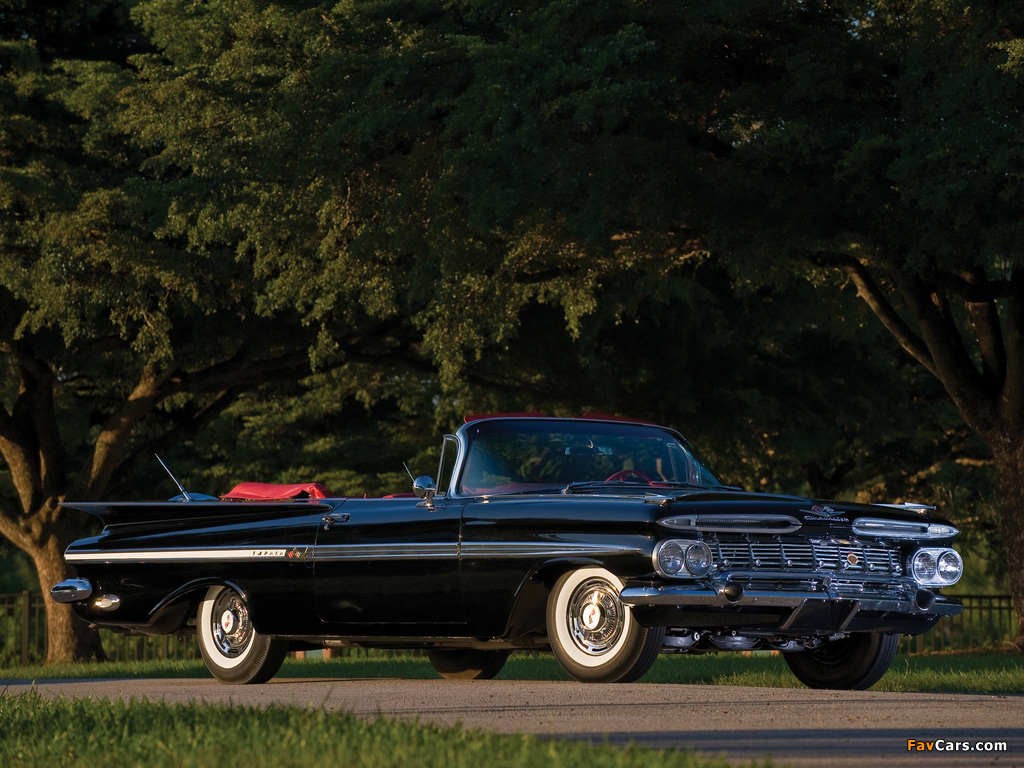 Chevrolet Impala Convertible 1959 photos (1024 x 768)