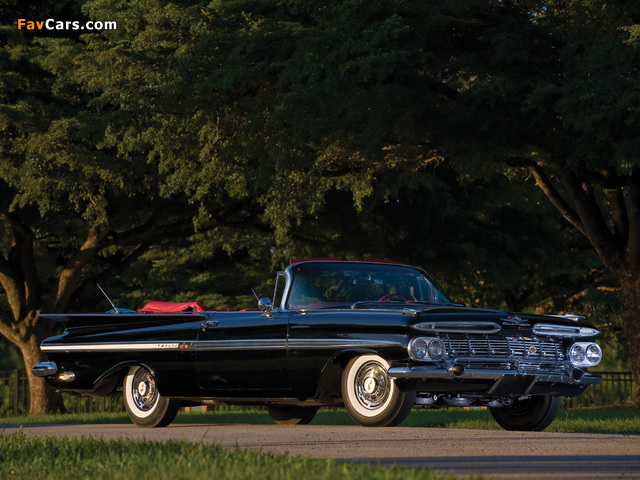 Chevrolet Impala Convertible 1959 photos (640 x 480)