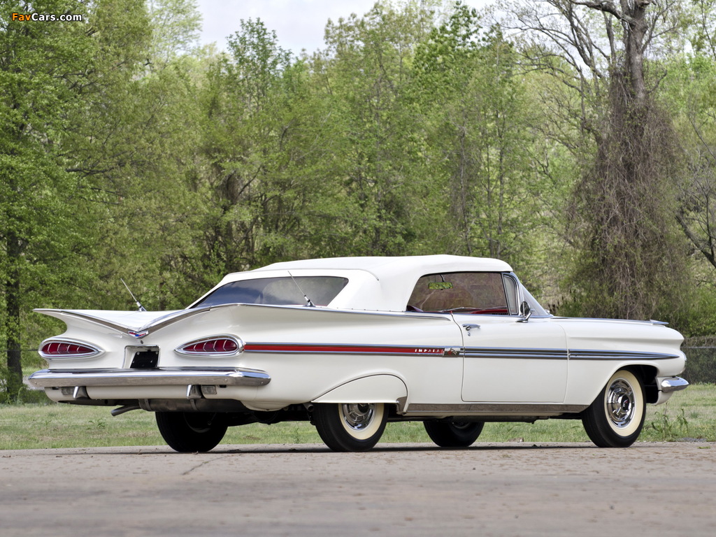 Chevrolet Impala Convertible 1959 photos (1024 x 768)