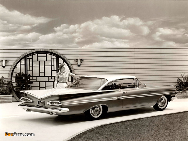 Chevrolet Impala Sport Coupe 1959 pictures (640 x 480)
