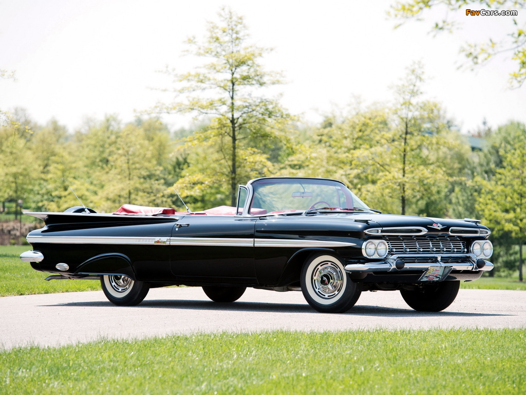 Chevrolet Impala Convertible 1959 pictures (1024 x 768)