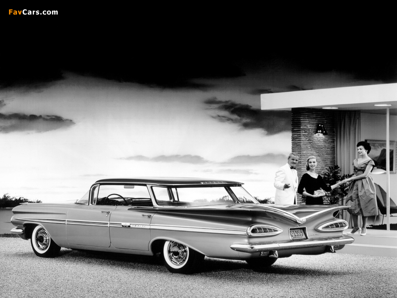 Chevrolet Impala Sport Sedan 1959 wallpapers (800 x 600)