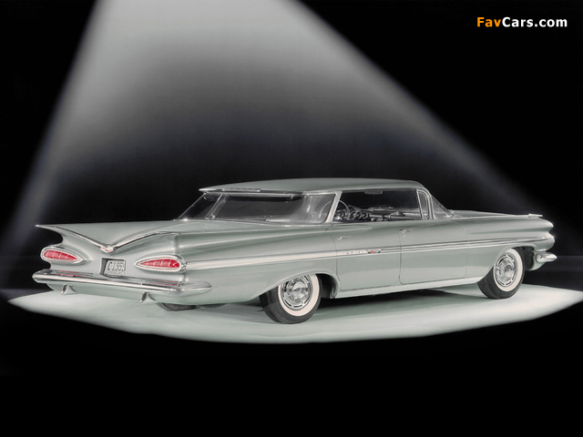 Chevrolet Impala Sport Sedan 1959 wallpapers (640 x 480)