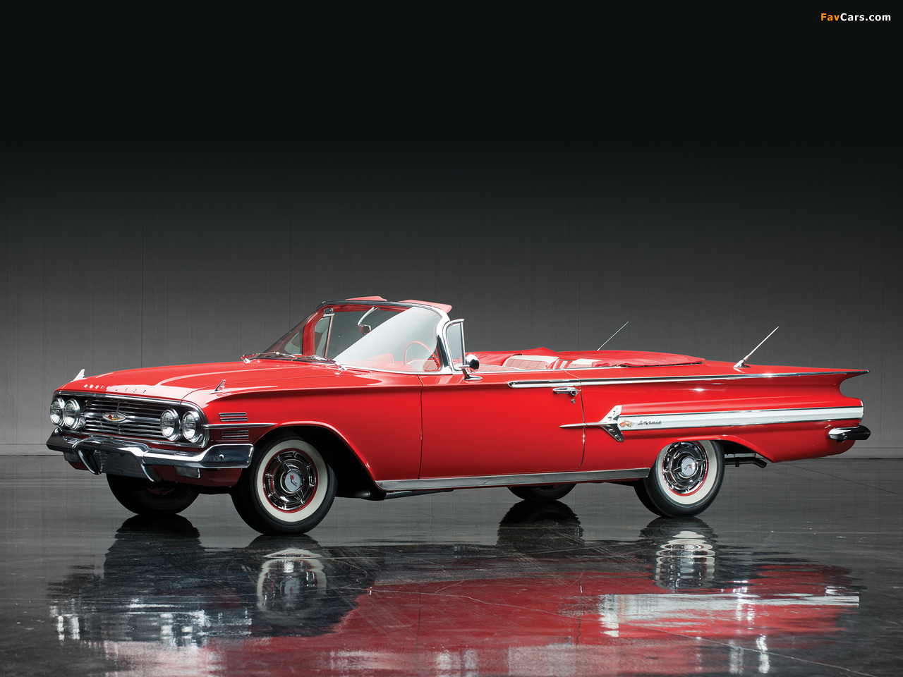 Chevrolet Impala Convertible 1960 photos (1280 x 960)