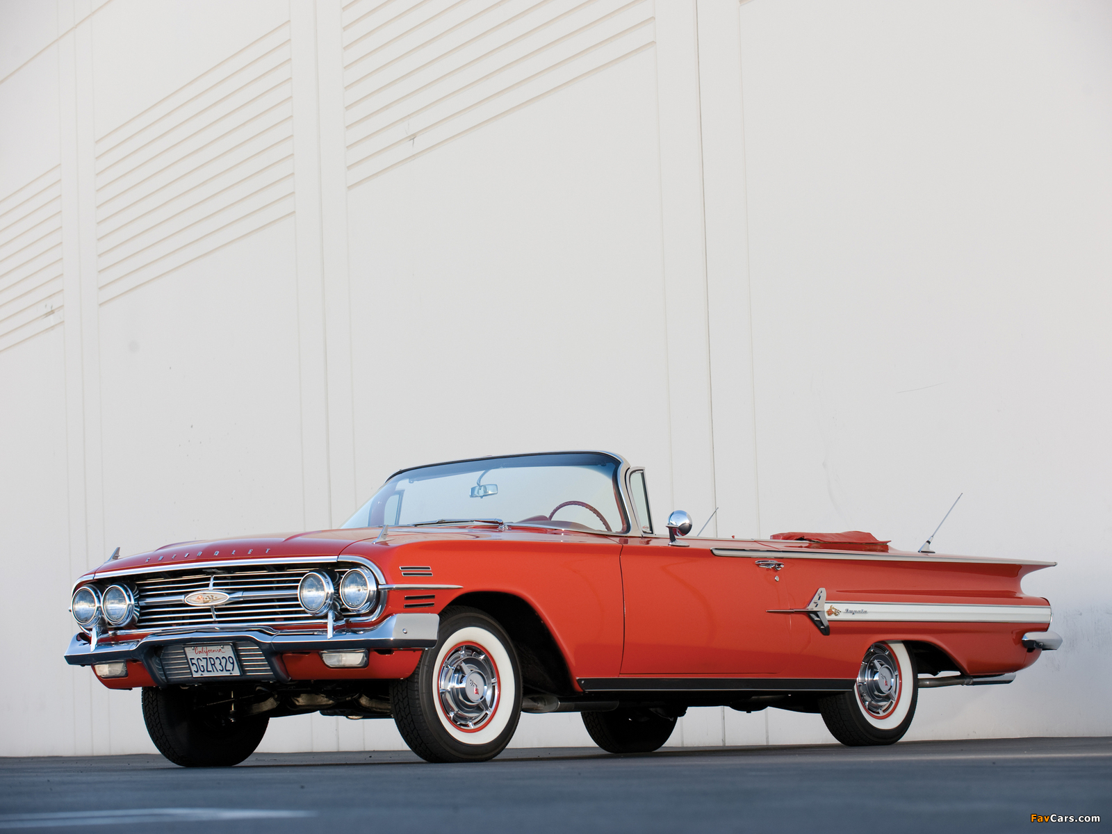 Chevrolet Impala 348 Special Turbo-Thrust Convertible 1960 photos (1600 x 1200)