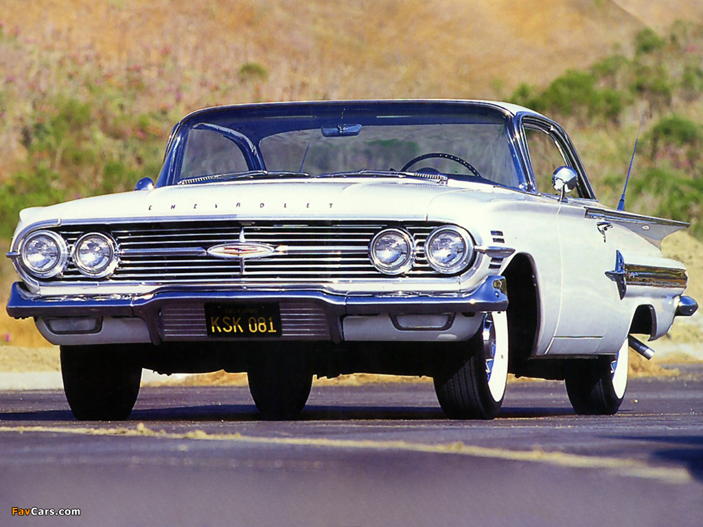 Chevrolet Impala Sport Coupe 1960 pictures (1024 x 768)