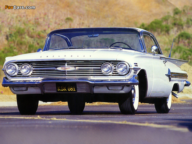 Chevrolet Impala Sport Coupe 1960 pictures (640 x 480)