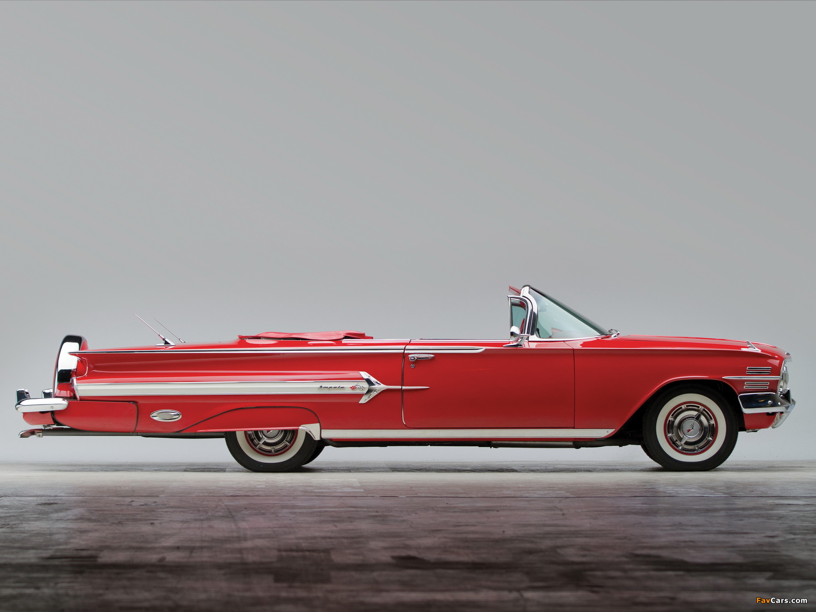 Chevrolet Impala 348 Special Turbo-Thrust Convertible 1960 pictures (1600 x 1200)