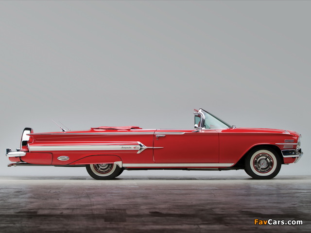 Chevrolet Impala 348 Special Turbo-Thrust Convertible 1960 pictures (640 x 480)