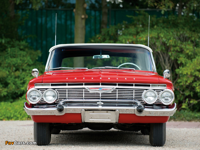 Chevrolet Impala SS 409 Convertible 1961 images (640 x 480)