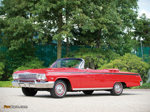 Chevrolet Impala Convertible 1962 images (640 x 480)