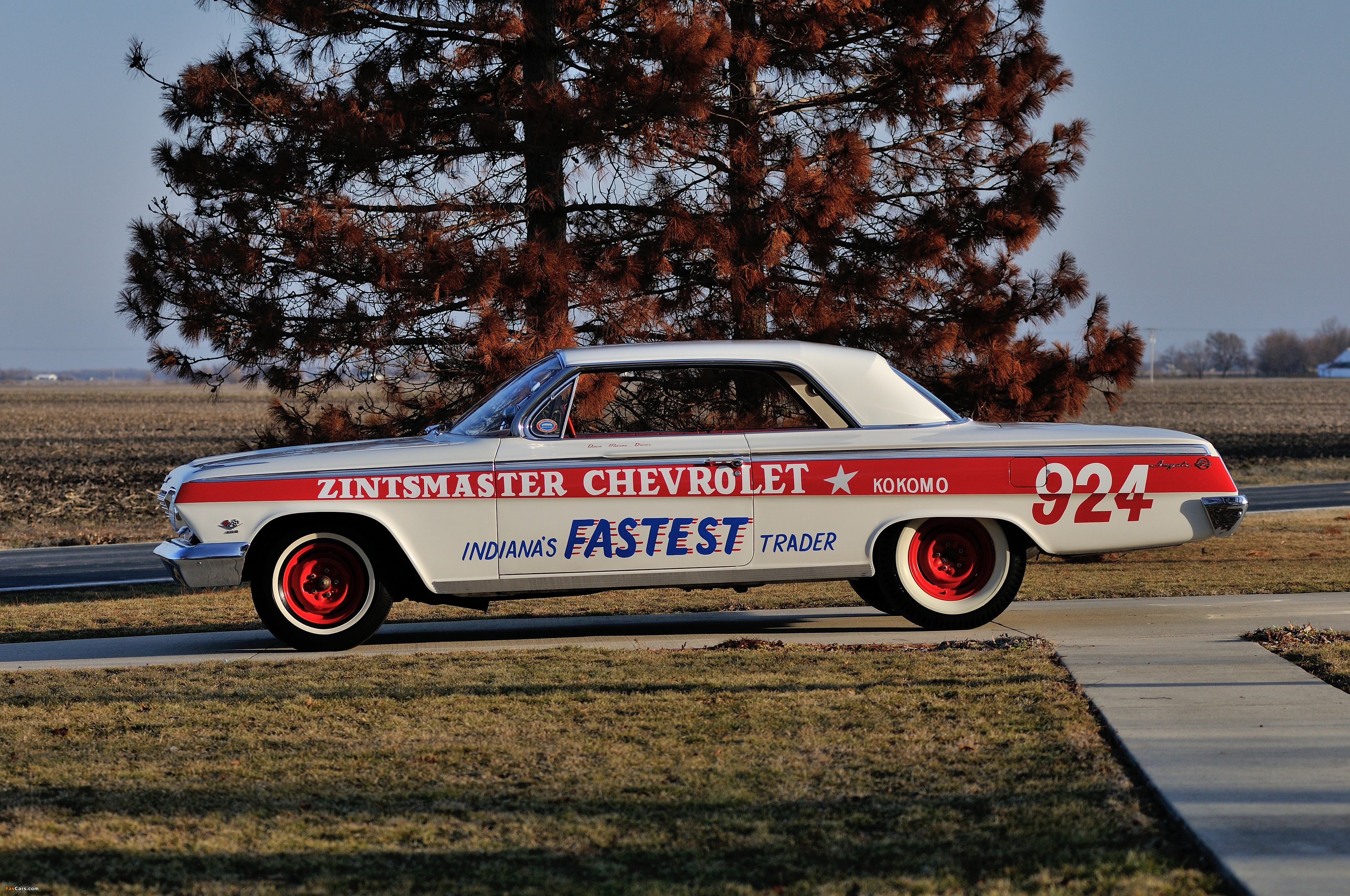Chevrolet Impala SS 409 Lightweight Coupe (1847) 1962 images (4096 x 2720)