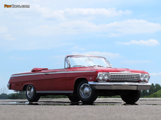 Chevrolet Impala SS Convertible 1962 pictures (640 x 480)