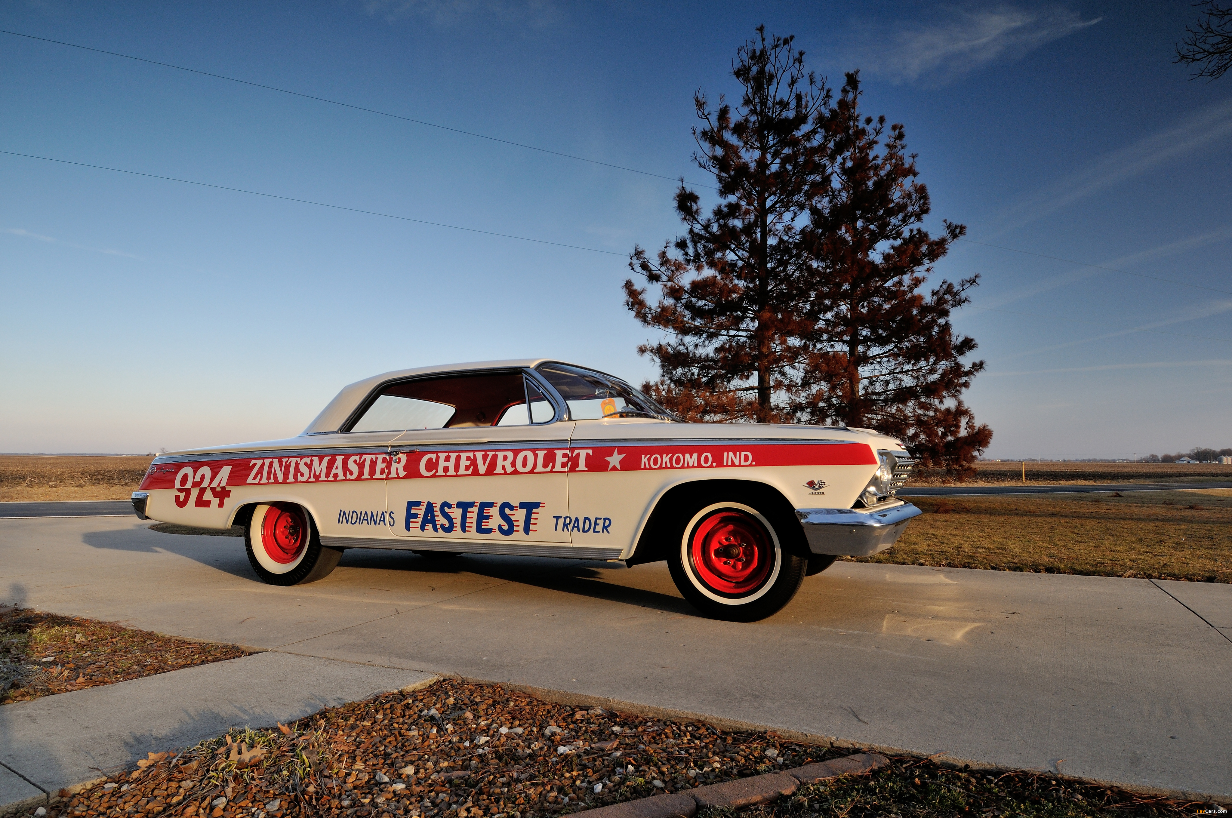 Chevrolet Impala SS 409 Lightweight Coupe (1847) 1962 wallpapers (4096 x 2720)