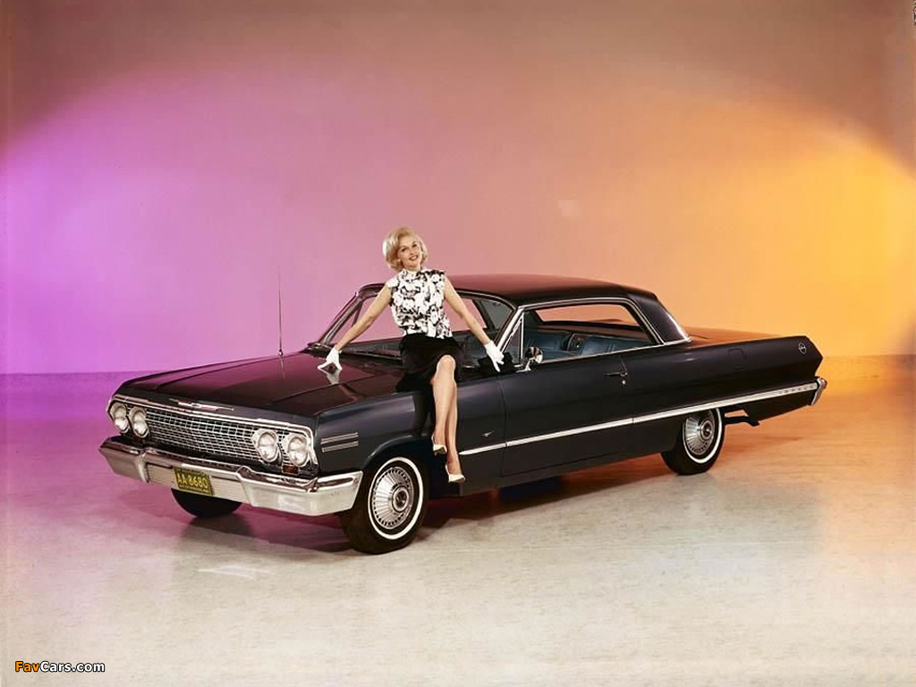 Chevrolet Impala Sport Coupe 1963 images (1024 x 768)