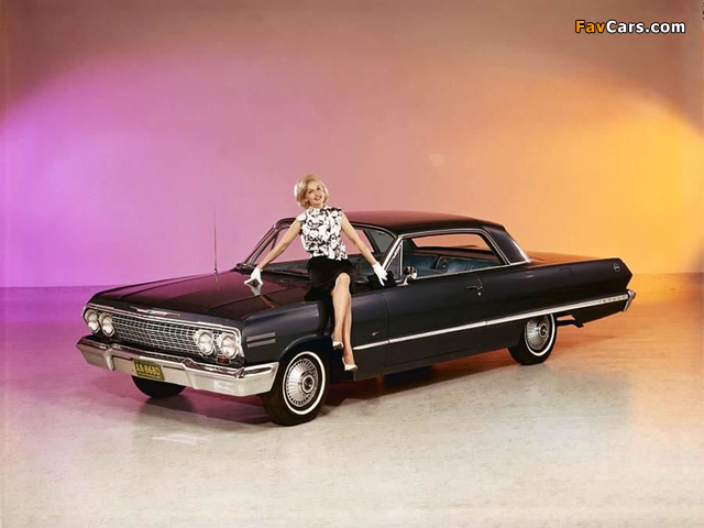 Chevrolet Impala Sport Coupe 1963 images (640 x 480)