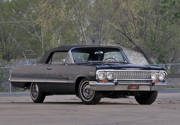 Chevrolet Impala SS Convertible (1467) 1963 images