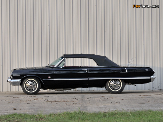 Chevrolet Impala SS Convertible (1467) 1963 images (640 x 480)