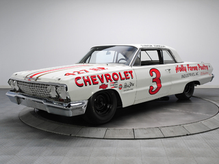 Chevrolet Impala SS Z33 Mk II 427 NASCAR Race Car 1963 pictures