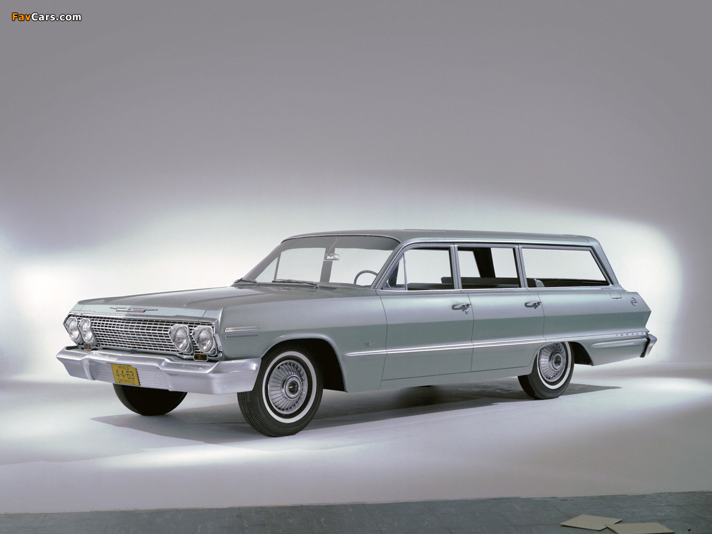Chevrolet Impala Station Wagon 1963 pictures (1024 x 768)