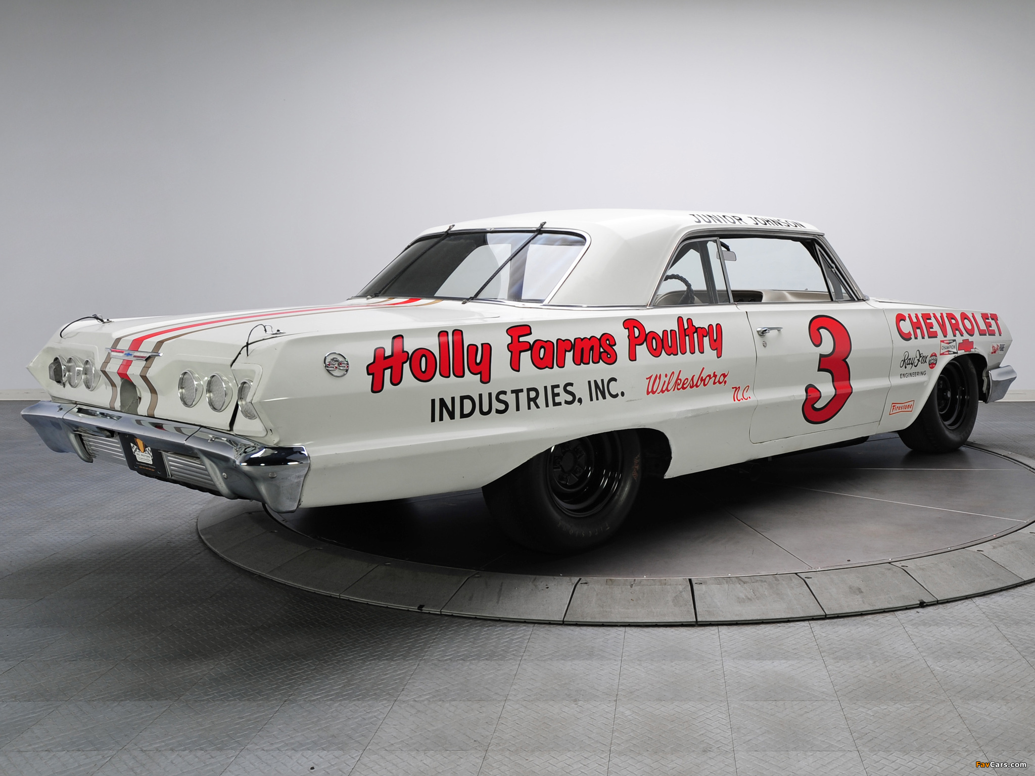 Chevrolet Impala SS Z33 Mk II 427 NASCAR Race Car 1963 pictures (2048 x 1536)