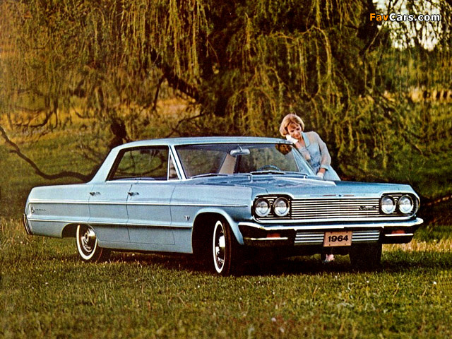 Chevrolet Impala Sport Sedan (17/18-39) 1964 pictures (640 x 480)