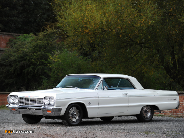 Chevrolet Impala SS Sport Coupe (13/14-47) 1964 pictures (640 x 480)