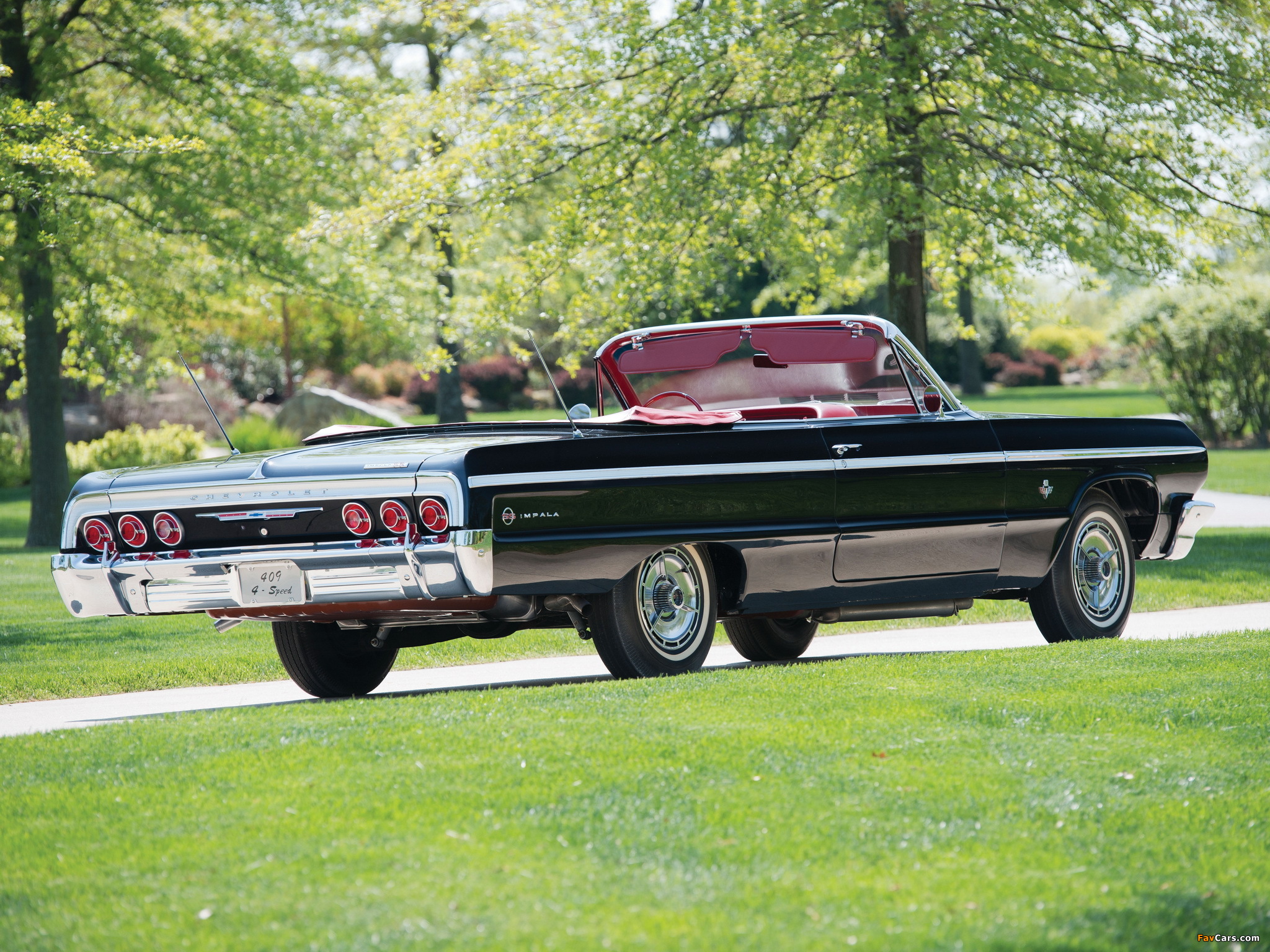 Chevrolet Impala SS Convertible (13/14-67) 1964 wallpapers (2048 x 1536)