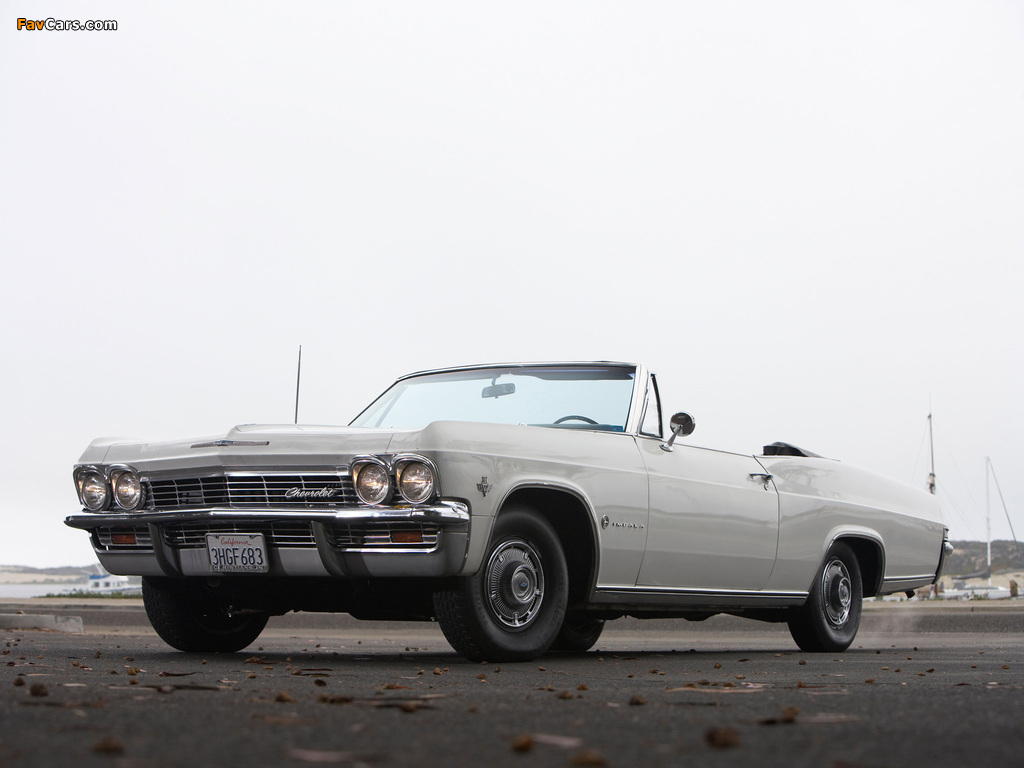 Chevrolet Impala Convertible 1965 images (1024 x 768)