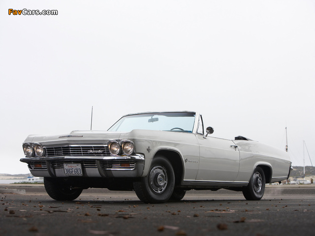 Chevrolet Impala Convertible 1965 images (640 x 480)