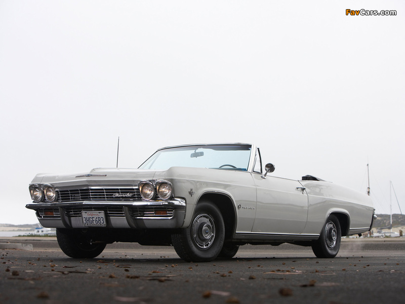 Chevrolet Impala Convertible 1965 images (800 x 600)