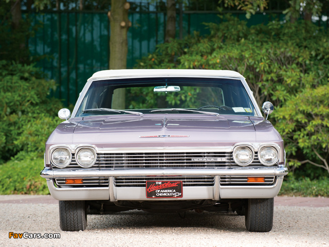 Chevrolet Impala SS Convertible 1965 images (640 x 480)