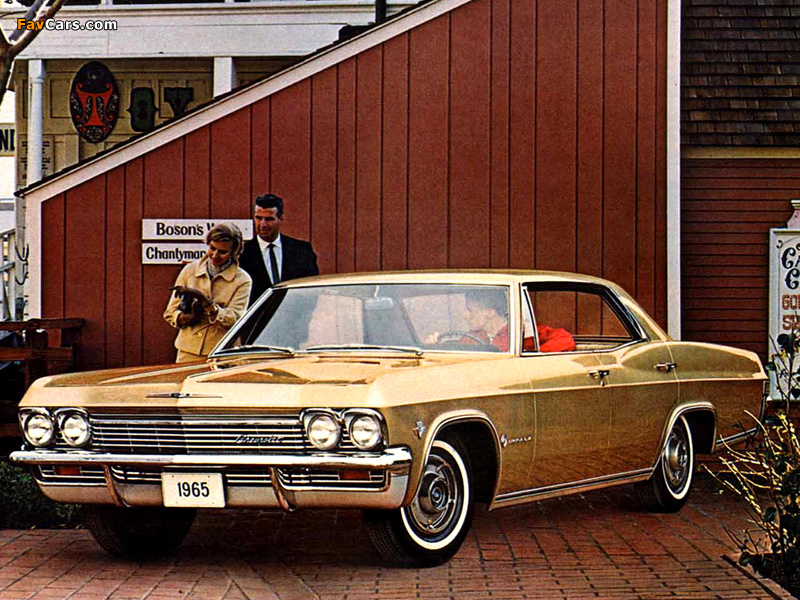 Chevrolet Impala Sport Sedan 1965 photos (800 x 600)