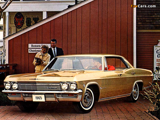 Chevrolet Impala Sport Sedan 1965 photos (640 x 480)