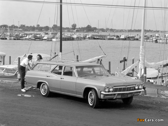 Chevrolet Impala Station Wagon 1965 photos (640 x 480)