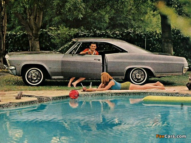 Chevrolet Impala Sport Coupe 1965 pictures (640 x 480)