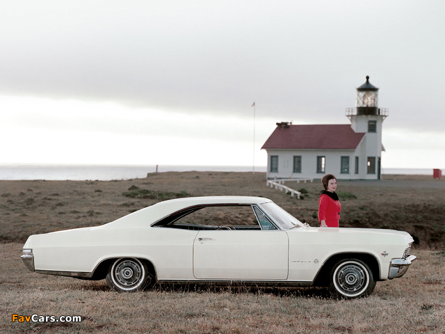 Chevrolet Impala Sport Coupe 1965 wallpapers (640 x 480)