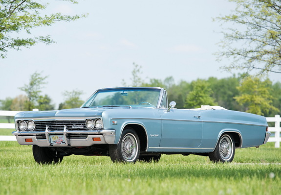 Chevrolet Impala SS 396/325 Convertible (6867) 1966 pictures