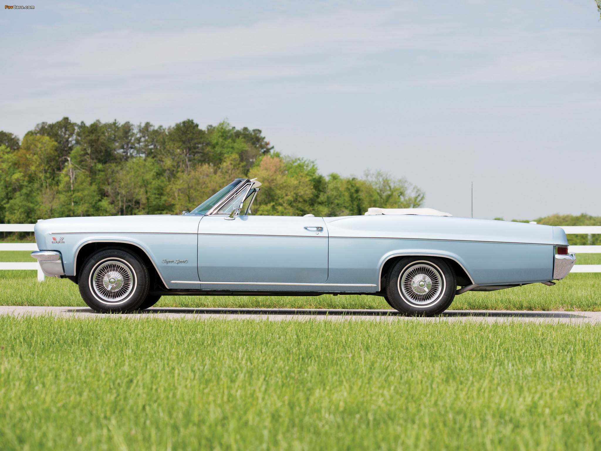 Chevrolet Impala SS 396/325 Convertible (6867) 1966 wallpapers (2048 x 1536)