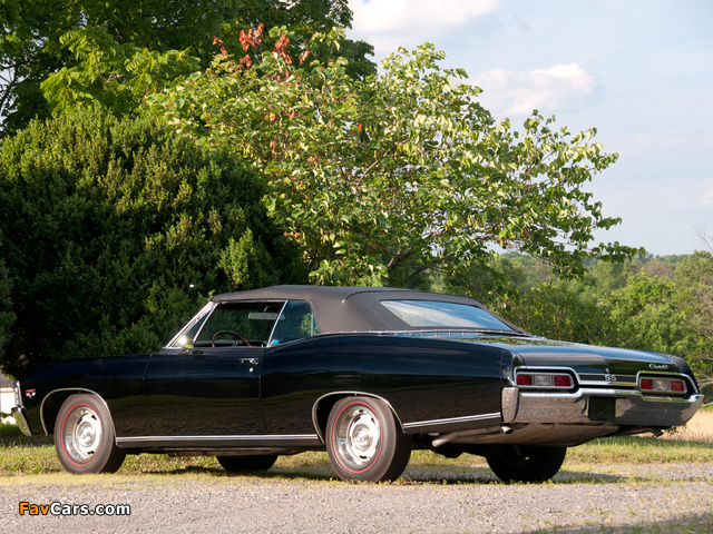 Chevrolet Impala SS 427 Convertible 1967 pictures (640 x 480)