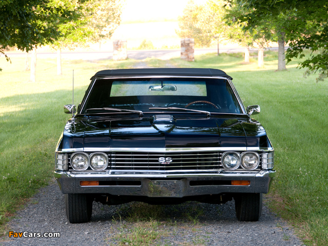 Chevrolet Impala SS 427 Convertible 1967 wallpapers (640 x 480)