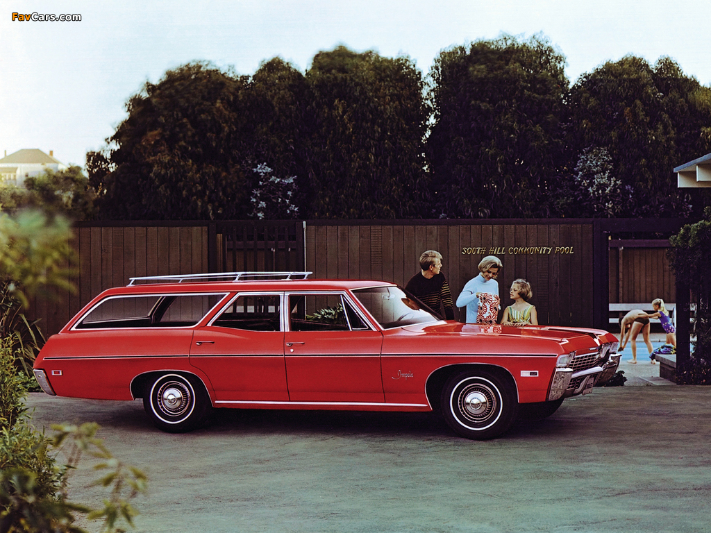 Chevrolet Impala Station Wagon 1968 pictures (1024 x 768)