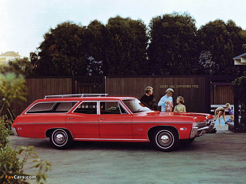 Chevrolet Impala Station Wagon 1968 pictures (800 x 600)