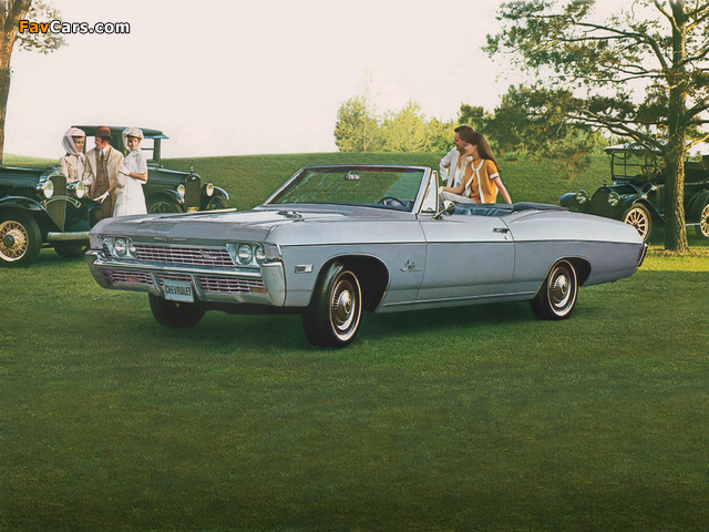 Chevrolet Impala Convertible (16467) 1968 pictures (640 x 480)