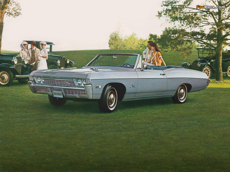 Chevrolet Impala Convertible (16467) 1968 pictures (800 x 600)