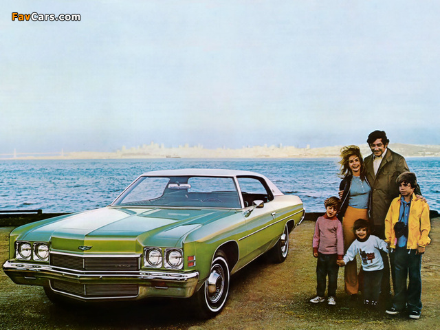 Chevrolet Impala Coupe 1972 pictures (640 x 480)