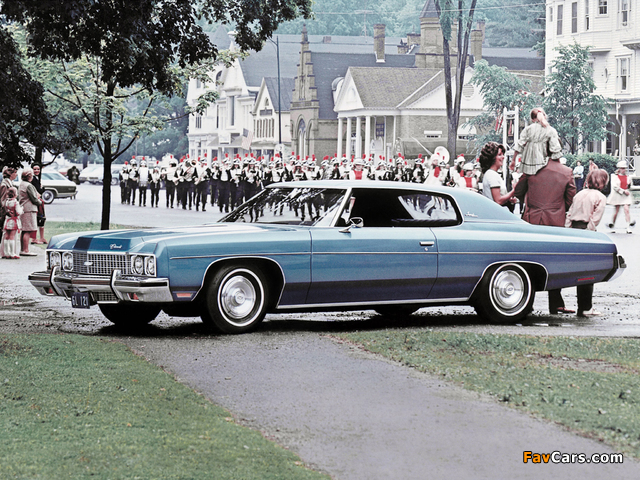 Chevrolet Impala Custom Coupe 1973 photos (640 x 480)