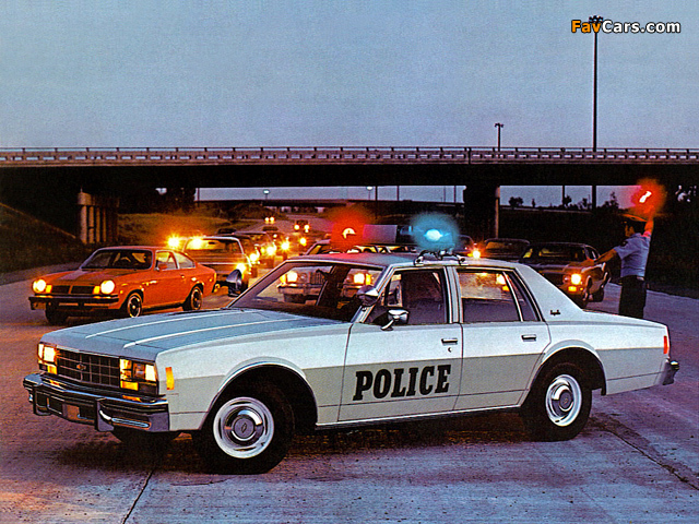 Chevrolet Impala Police 1978 photos (640 x 480)