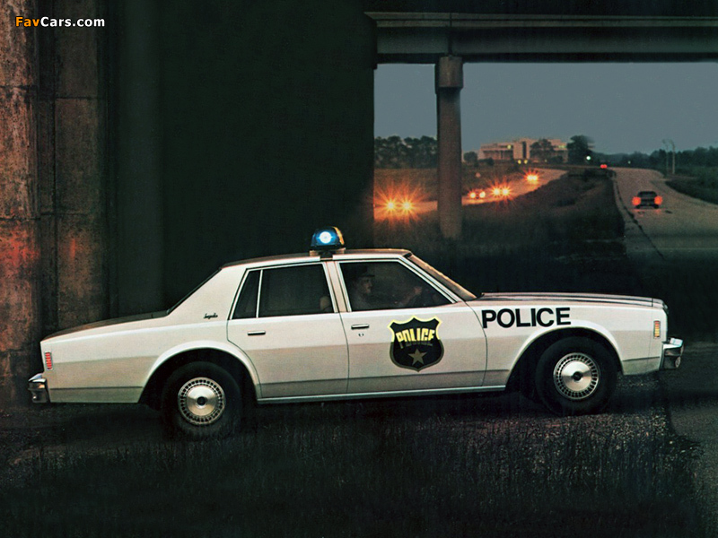 Chevrolet Impala Police 1978 wallpapers (800 x 600)